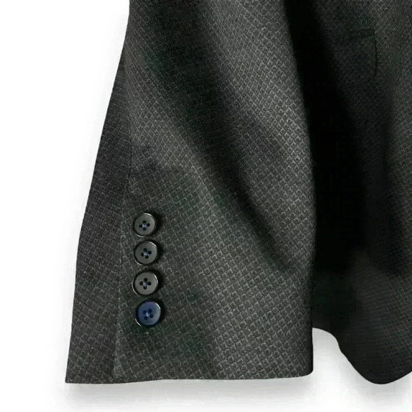 JERMYN & BOND Men’s Sport Coat Blazer Big&Tall 52 R Floral Modern Fit Woven $300 - Picture 12 of 16